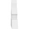Ekena Millwork Richland Architectural Grade PVC Gable Bracket, 48"W x 20"H x 4"D x 6"F, 10/12 Pitch GBP048X20X0406RIC00 - alternate 2